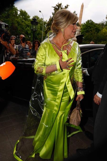 Terelu Campos llega a la boda entre Marta y Kiko