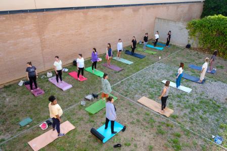 L'hospital del Mar és el primer que ha format llevadores i ofereix Mindfulness a les dones embarassades. Fotos d'una sessió (CAP Ramon Turró,