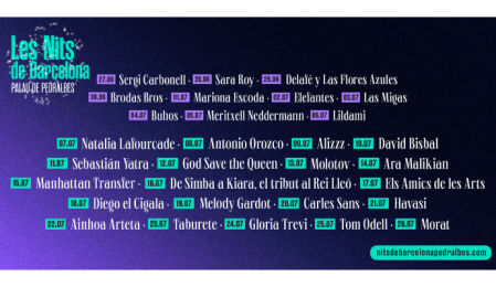 Cartell de l'edició 2023 de Les Nits de Barcelona