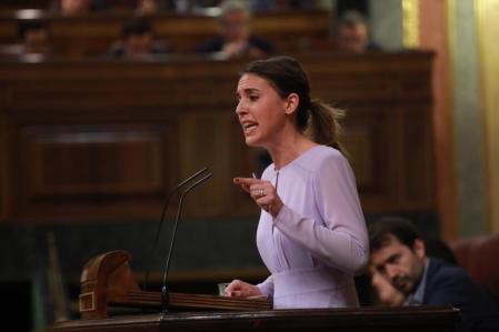 Pleno del si es si con Belarra e Irene Montero Foto Emilia Gutierrez 20/04/2023