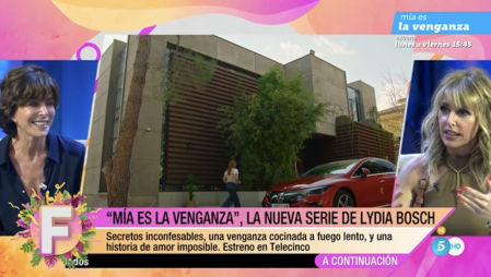 Emma García entrevista a Lydia Bosch en 'Fiesta'