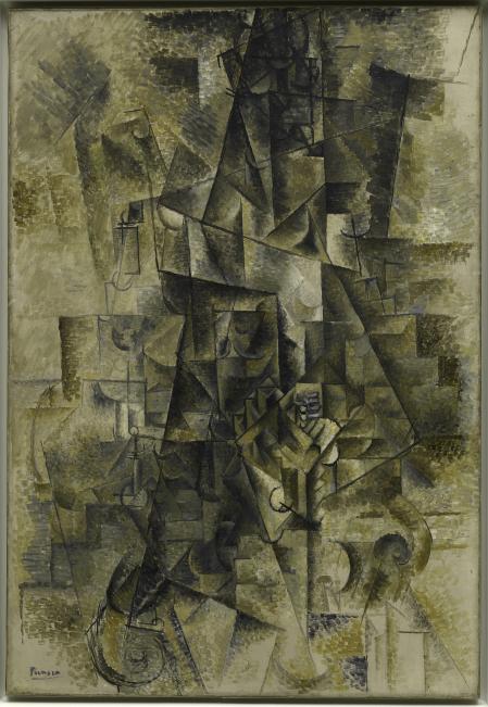 'Acordeonista', de Pablo Picasso, en el Solomon R. Guggenheim Museum
