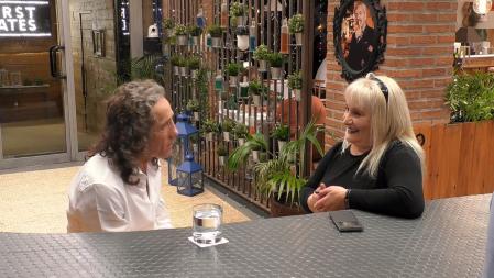 Miguel y Loli en 'First Dates'