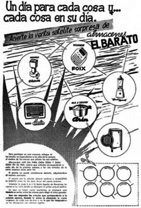Anuncio semanal de El Barato.