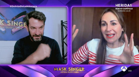 Arturo Valls y Ana Milán en 'Mask Singer'