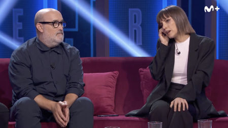 Aura Garrido y Javier Cámara en 'Martínez y Hermanos'