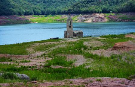 El pantano de Sau ya está al 30%.