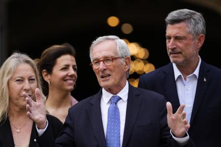 El ganador de las elecciones municipales en Barcelona, Xavier Trias