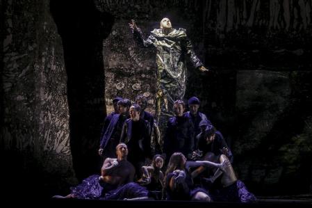 El barítono italiano Renato Dolcini es Eneas en esta producción bailada que llega al Liceu hasta el 22 de junio