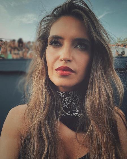 Detalle del look de belleza de Sara Carbonero