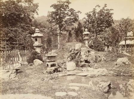 Jardines Japoneses, Exposición Universal de Viena, 1873.