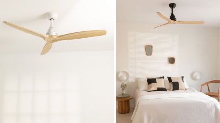 WINDWOOD - Ventilador de Techo 75W Silencioso Ø132 cm