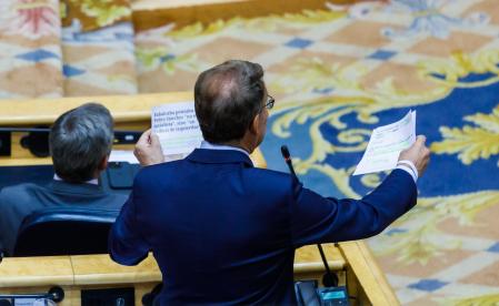 Debate en el Pleno del Senado, control al Gobierno, Pedro Sanchez y Alberto Nuñez Feijoo.