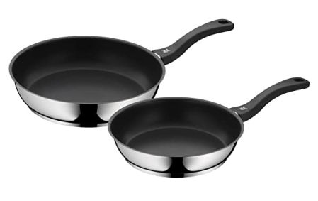 WMF Juego de 2 sartenes antiadherentes Devil 24-28 cm