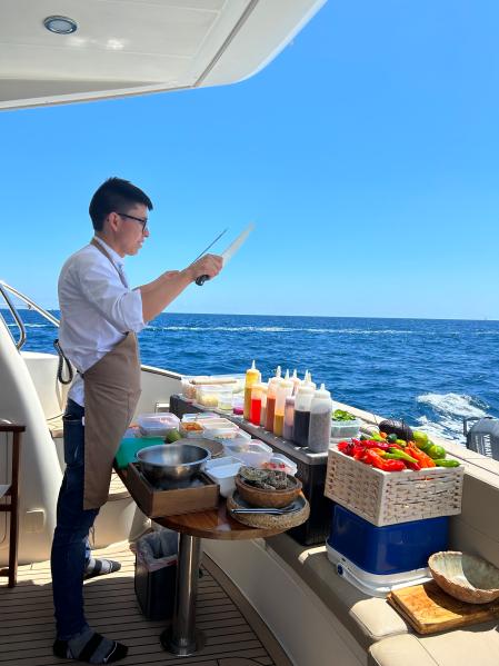 El chef Jorge Rodríguez cocinará a bordo de los barcos en Mallorca
