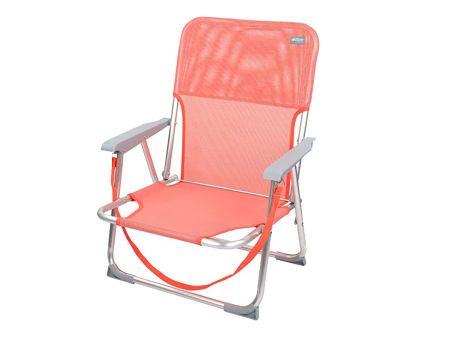 Aktive 62625 - Silla de playa plegable baja