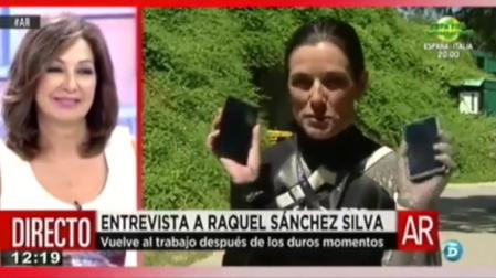 Raquel Sánchez Silva reaparece en 'El programa de Ana Rosa' tras la muerte de Mario Biondo