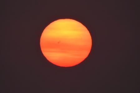 Amanecer calimoso en Fuengirola.