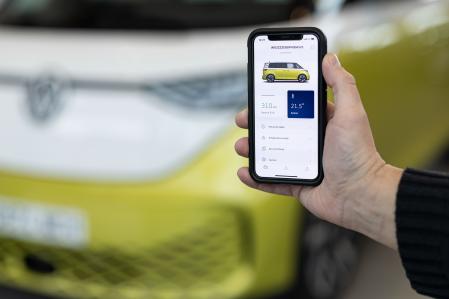 Es posible viajar con el ID.Buzz realizando paradas de recarga, aproximadamente, cada 300 km 