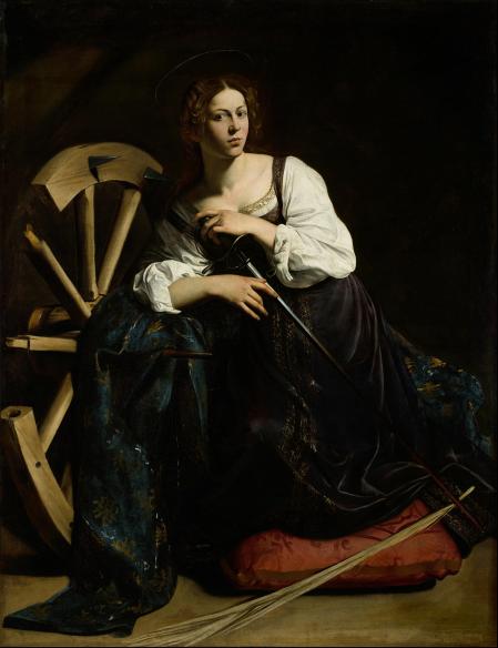 'Santa Calina de Alejandría', de Caravaggio