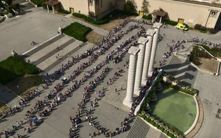 Más de 2.000 jóvenes acudieron al cásting