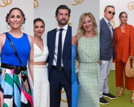 Desfile de famosos y ex en la fiesta de cumpleaños del 