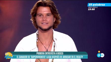 Bosco confiesa que ha vuelto a quedar con Adara tras el final de Supervivientes: 