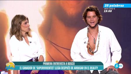 Bosco confiesa que ha vuelto a quedar con Adara tras el final de Supervivientes