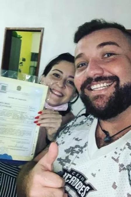 La historia de la expareja rápidamente se ha hecho viral