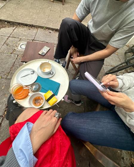 Detalle del look de Rosalía