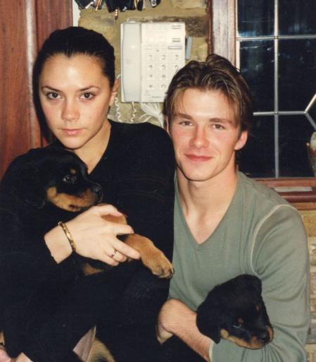 Victoria y David Beckham, en una imagen de hace más de 20 años