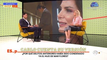 Carlo Constanzia concede una entrevista en 'Espejo Público'