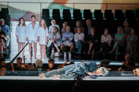 un momento de la representación