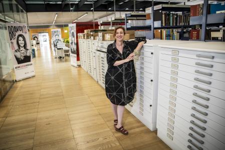 Adelaida Moya, Directora General de Cultura Popular i Associacionisme Cultural de la Generalitat de Catalunya.