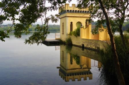 Verano en el lago de Banyoles.
