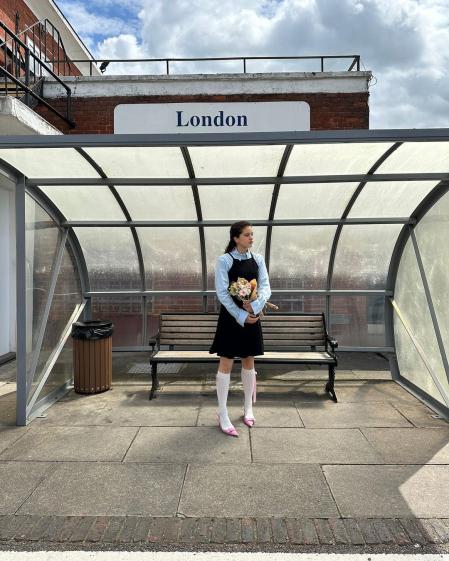 Look de Rosalía en Londres