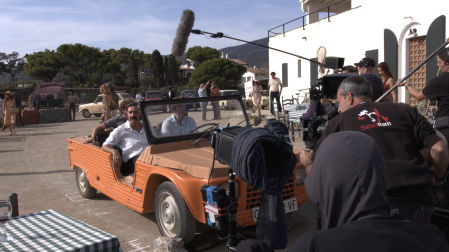 Rodaje de la película 'Esperando a Dalí'