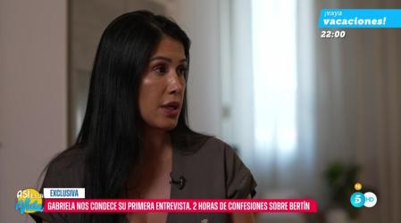 Gabriela Guillén da a conocer la primera reacción de Bertín Osborne a su embarazo