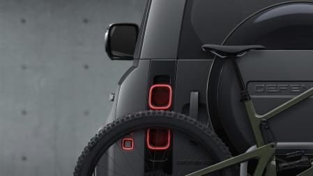 Detalles traseros del Defender