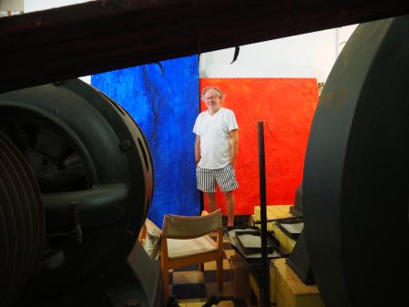 Mario Arlati en su taller