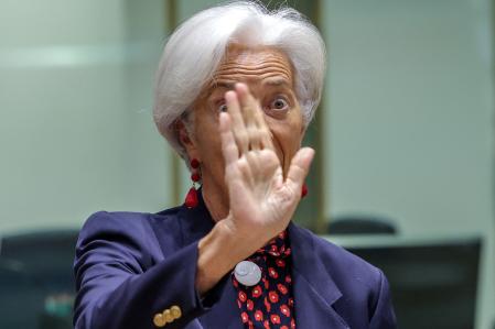 La presidenta del BCE, Christine Lagarde, esta semana