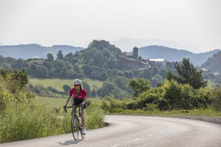 El espacio es ideal para entrenar, con carreteras en buen estado y poco tráfico.