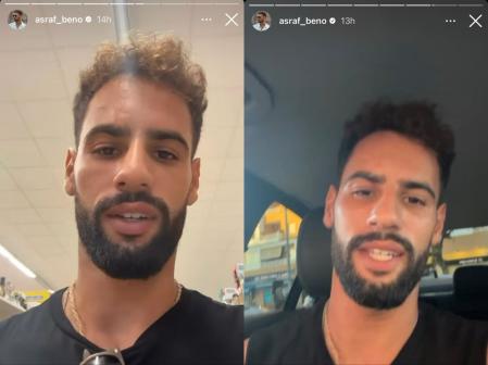 Asraf se sincera con sus seguidores