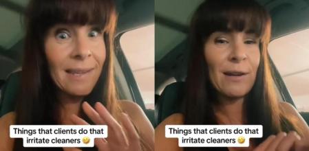 Se ha hecho viral en TikTok: Algunas de las peores costumbres de los clientes de una limpiadora<br><br>