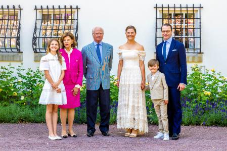 Victoria de Suecia junto a sus padres, marido e hijos para celebrar su 46 cumpleaños