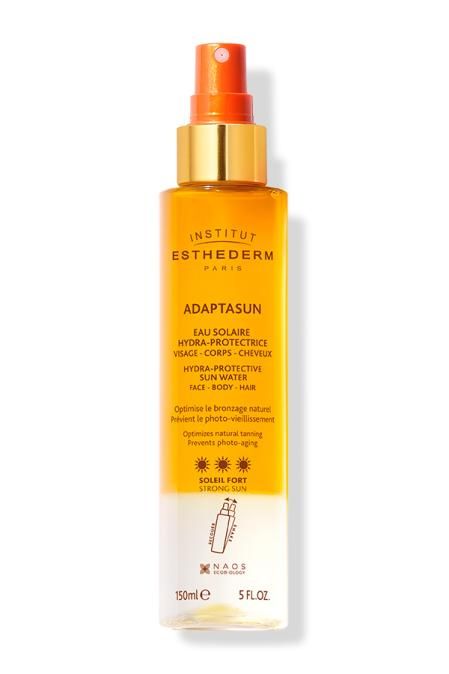 Adaptasun Agua Solar Hidra-Protectora, de Institut Esthederm, 150 ml, 49 euros.