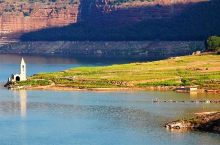 Pantano de Sau otra vez por debajo del 30%.