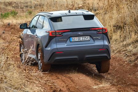 El Solterra brilla con luz propia lejos del asfalto, demostrando que un eléctrico puede ser a la vez un excelente todoterreno&nbsp;