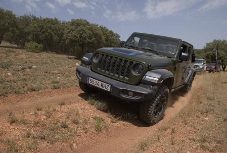 El Wrangler demostró sus reconocidas habilidades campestres&nbsp;
