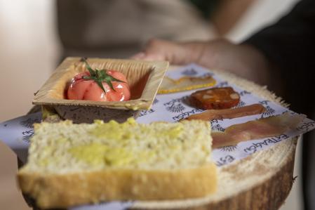 Una de las creaciones de Es Tragón de Álvaro Sanz